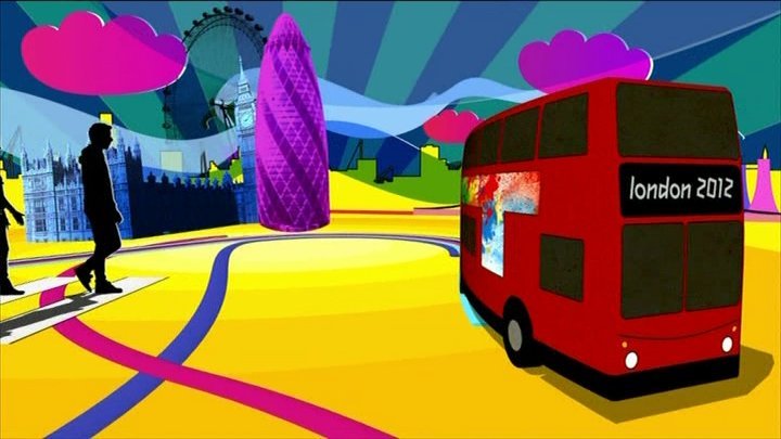 A crude cartoon of a London bus becomes a reasonable representation of a 